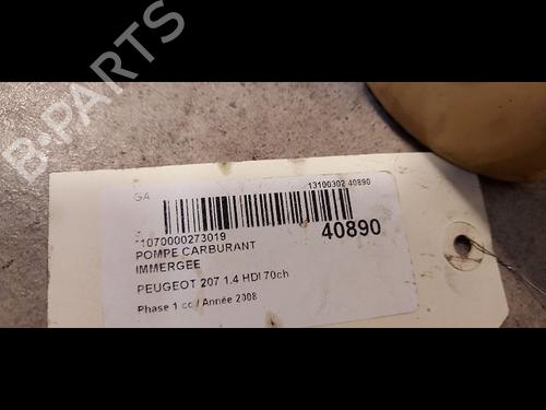 Fuel pump PEUGEOT 207 (WA_, WC_) 1.4 HDi | BP9612845M76