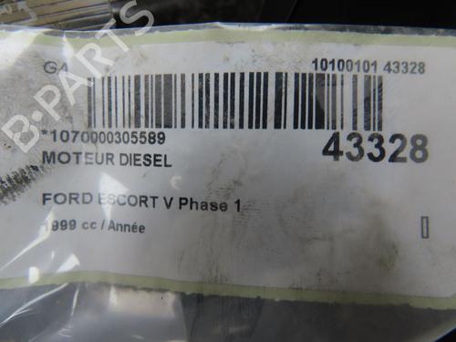 Used Engine Engine FORD ESCORT VI Estate Van (AVL) 1.8 D (60 hp) 40110533 40110533