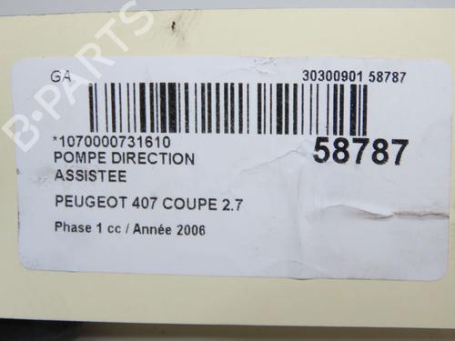 Steering pump PEUGEOT 407 Coupe (6C_) 2.7 HDi | BP36426923M99  - Image 8