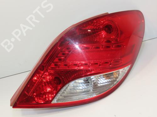 Used Right taillight PEUGEOT 207 (WA_, WC_) 1.6 HDi (92 hp) 28969556