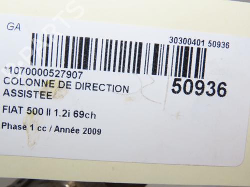 Steering column FIAT 500 (312_) 1.2 (312AXA1A) | BP30164295M21  - Image 7