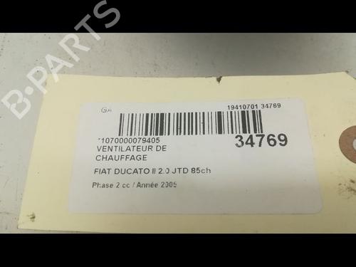 Used Heater blower motor FIAT DUCATO Van (244_) 2.0 JTD (84 hp) 23172498