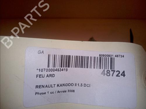 Right taillight RENAULT KANGOO / GRAND KANGOO II (KW0/1_) 1.5 dCi 85 (KW0K, KW0L, KW0B) | BP15657450C35 