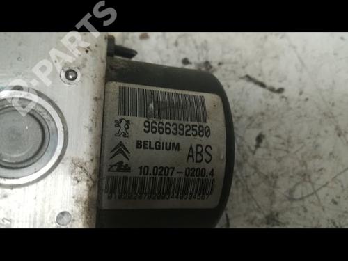 ABS pump CITROËN C3 II (SC_) 1.4 HDi 70 (SC8HZC, SC8HR0, SC8HP4) | BP9605812M43 