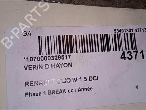 Tailgate lift support RENAULT CLIO IV Grandtour (KH_) 1.5 dCi 90 (KHN3, KHN4) | BP14880096C138 