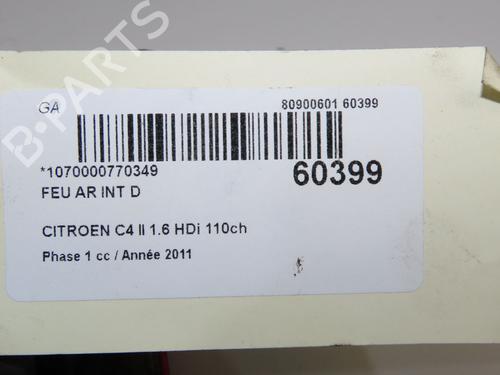 Right tailgate light CITROËN C4 II (NC_) 1.6 HDi 110 | BP37275956C80 - Image 4