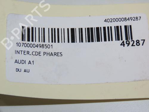 Headlight switch AUDI A1 Sportback (8XA, 8XF) 1.2 TFSI | BP17868296I24 