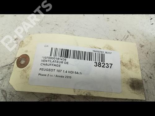 Heater blower motor PEUGEOT 107 (PM_, PN_) 1.4 HDi | BP9605550M62 