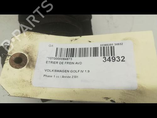 Used Right front brake caliper VW GOLF IV (1J1) 1.9 TDI (110 hp) 14877252