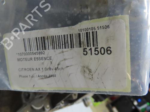 Motor für CITROËN AX (ZA-_) 10 (45 hp) 28801353