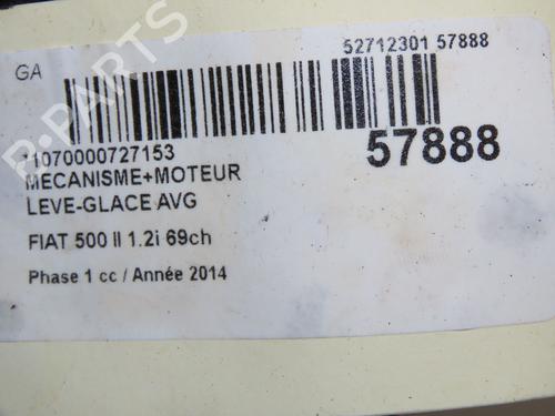 Front left window mechanism FIAT 500 (312_) 1.2 (312AXA1A) | BP36682329C22 - Image 5