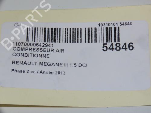 AC compressor RENAULT MEGANE III Hatchback (BZ0/1_, B3_) 1.5 dCi (BZ09, BZ0D, BZ1W, BZ29, BZ14) | BP31151621M34