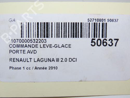 Used Switch Switch RENAULT LAGUNA III (BT0/1) 2.0 dCi (BT07, BT0J, BT14, BT1A, BT1S) (131 hp) 19326556 19326556