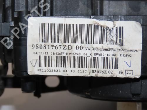 Used Steering column stalk PEUGEOT 208 I (CA_, CC_) 1.6 HDi (92 hp) 28830240