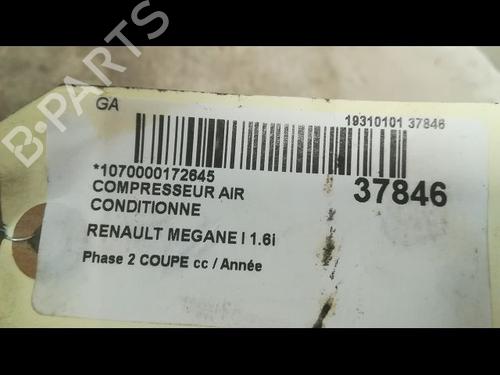 Used AC compressor RENAULT MEGANE I Coach (DA0/1_) 1.6 16V (DA0B, DA04, DA11) (107 hp) 9605898