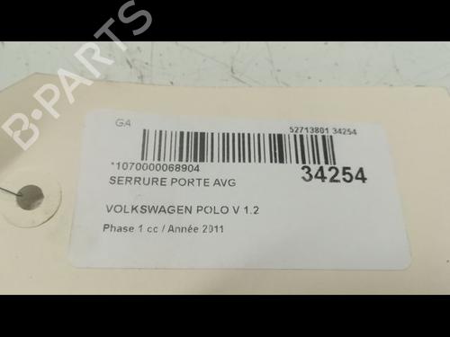 Used Front left lock VW POLO V (6R1, 6C1) 1.2 TDI (75 hp) 9616346