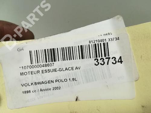 Front wiper motor VW POLO IV (9N_, 9A_) 1.9 SDI | BP9594968M29