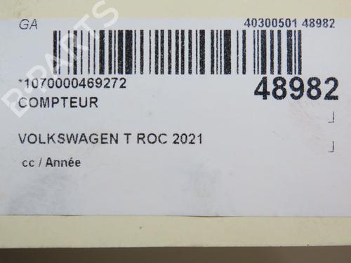Kombiinstrument VW T-ROC (A11, D11) 2.0 TDI (150 hp) 28830434