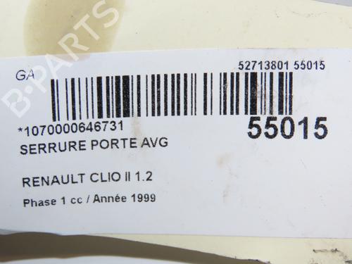 Used Front left lock RENAULT CLIO II (BB_, CB_) 1.2 (BB0A, BB0F, BB10, BB1K, BB28, BB2D, BB2H, CB0A,... (58 hp) 30767467