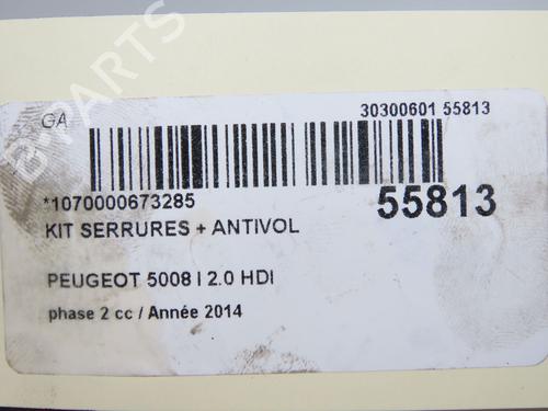 Used Electronic module PEUGEOT 5008 (0U_, 0E_) 2.0 HDi 150 / BlueHDi 150 (150 hp) 33188164