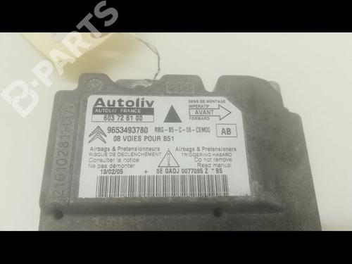 ECU airbags CITROËN C4 I (LC_) 1.6 HDi | BP9602164M53 