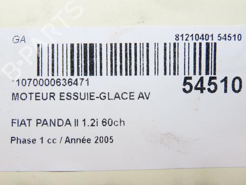 Front wiper motor FIAT PANDA (169_) 1.2 (169.AXB11, 169.AXB1A) | BP28969839M29 - Image 5