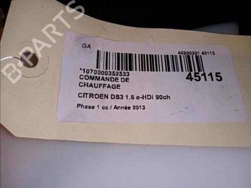 Used Climate control CITROËN DS3 Convertible 1.6 HDi 90 (92 hp) 11101106