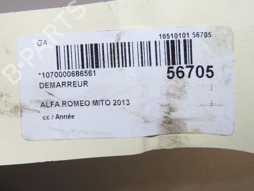 Starter ALFA ROMEO MITO (955_) 0.9 TwinAir (955.AXW1B) | BP40517985M8 - Image 6