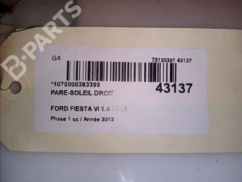 Right sun visor FORD FIESTA VI (CB1, CCN) 1.4 TDCi | BP11103842I2 
