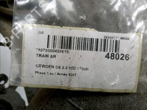 Rear axle CITROËN C6 (TD_) 2.2 HDi | BP17371499M2 