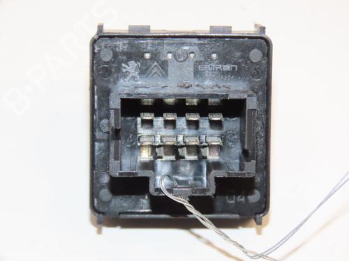 Left front window switch PEUGEOT 208 I (CA_, CC_) 1.2 VTi 68 / PureTech 68 | BP26381272I27 - Image 2