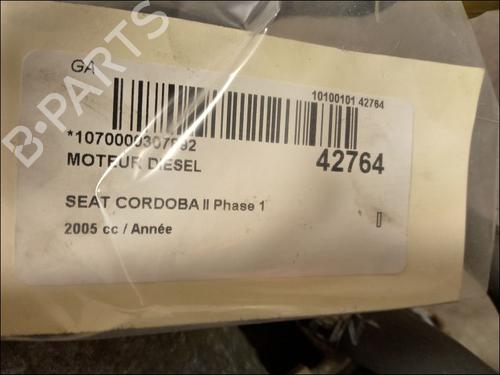 Motor SEAT CORDOBA (6L2) 1.9 TDI (100 hp) 23171288