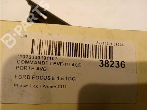 Left front window switch FORD FOCUS III 1.6 TDCi | BP11343207I27 