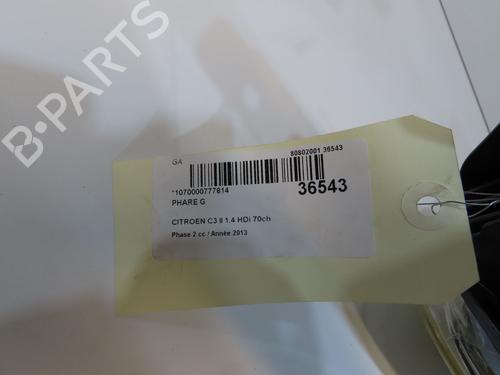 Left headlight CITROËN C3 II (SC_) 1.4 HDi 70 (SC8HZC, SC8HR0, SC8HP4) | BP36893485C28  - Image 5