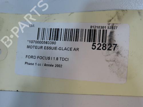 Used Rear wiper motor Rear wiper motor FORD FOCUS I (DAW, DBW) 1.8 TDCi (115 hp) 33770486 33770486