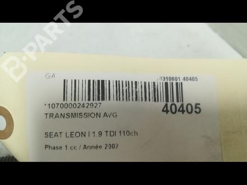 Left front driveshaft SEAT LEON (1M1) 1.9 TDI | BP9608948M38 