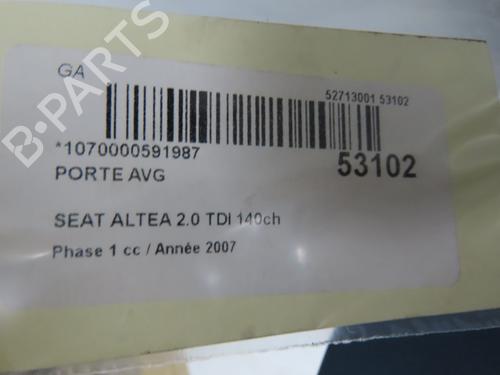 Left front door SEAT ALTEA (5P1) 2.0 TDI 16V | BP28831304C2 