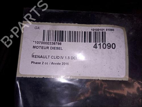 Used Engine RENAULT CLIO IV (BH_) 1.5 dCi 75 (75 hp) 10189728