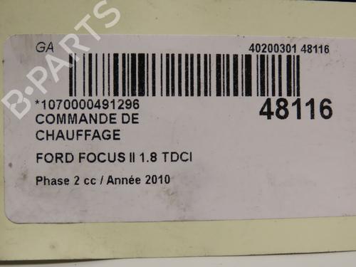 AC Styreenhet / Manøvreringsenhet FORD FOCUS II (DA_, HCP, DP) 1.8 TDCi | BP19668646I5 