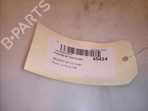 Front right interior door handle PEUGEOT 207 CC (WD_) 1.6 16V | BP12954356I14 