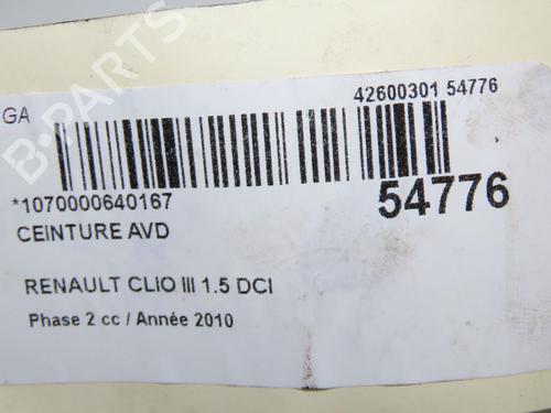 Used Front right belt tensioner RENAULT CLIO III (BR0/1, CR0/1) 1.5 dCi (C/BR0G, C/BR1G) (68 hp) 32354738