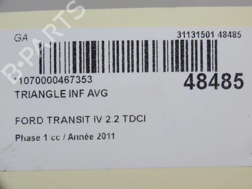 Used Left front suspension arm FORD TRANSIT Van (FA_ _) 2.2 TDCi (85 hp) 28829851