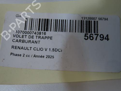 Tanklåg RENAULT CLIO V (B7_) 1.5 Blue dCi 100 (B7AD) | BP33998687C131 - Image 5