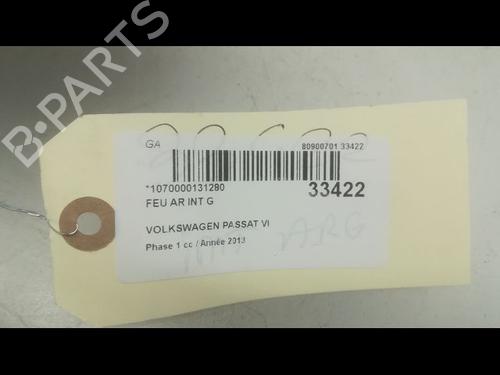 Used Left tailgate light VW PASSAT B7 (362) 1.6 TDI (105 hp) 9599144