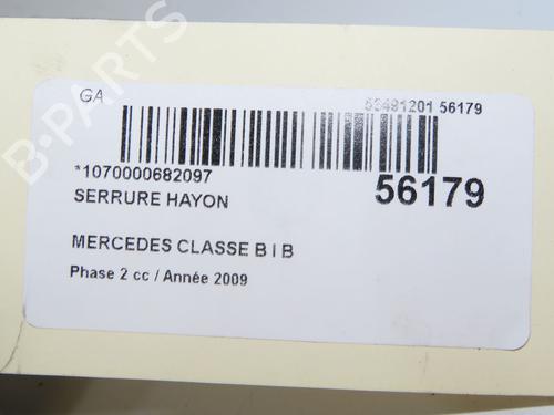 tailgate-lock-mercedes-benz-b-class-sports-tourer-w245-2005-2006-2007-2008-2009-2010-2011-31796663 main image