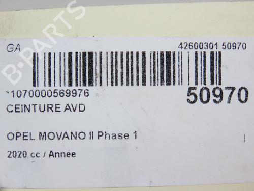 front-right-belt-tensioner-opel-movano-b-van-x62-2010-23144918 main image