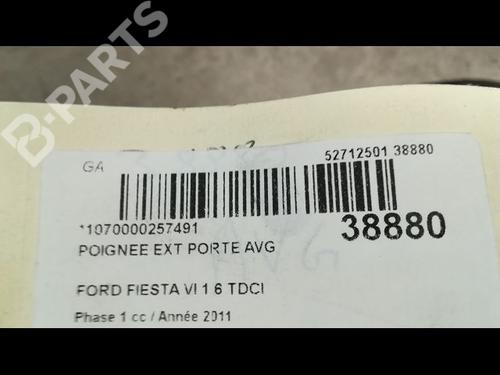 Front left exterior door handle FORD FIESTA VI (CB1, CCN) 1.6 TDCi | BP9610630C128 