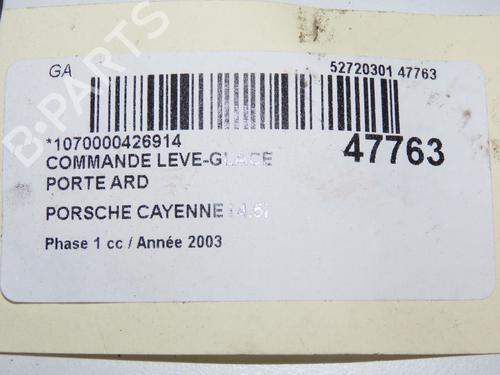 Right rear window switch PORSCHE CAYENNE (9PA) Turbo 4.5 | BP33298111I28  - Image 6