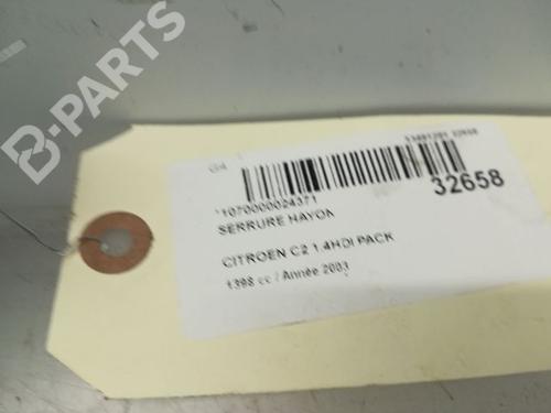 Tailgate lock CITROËN C2 (JM_) 1.4 HDi | BP9592849C101 