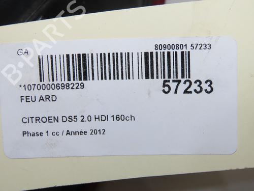 Used Right taillight Right taillight CITROËN DS5 2.0 HDi 165 (163 hp) 33948451 33948451